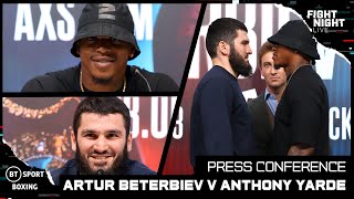 It is all on the line! | Artur Beterbiev v Anthony Yarde | Full Fight Press Conference