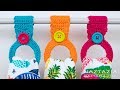 How to Crochet a Hanging Ring Towel Holder - Easy Toppers for Kitchen How to Crochet a Hanging Ring Towel Holder - Easy Toppers for Kitchen