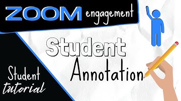 Live Annotation in Zoom | Student Tutorial