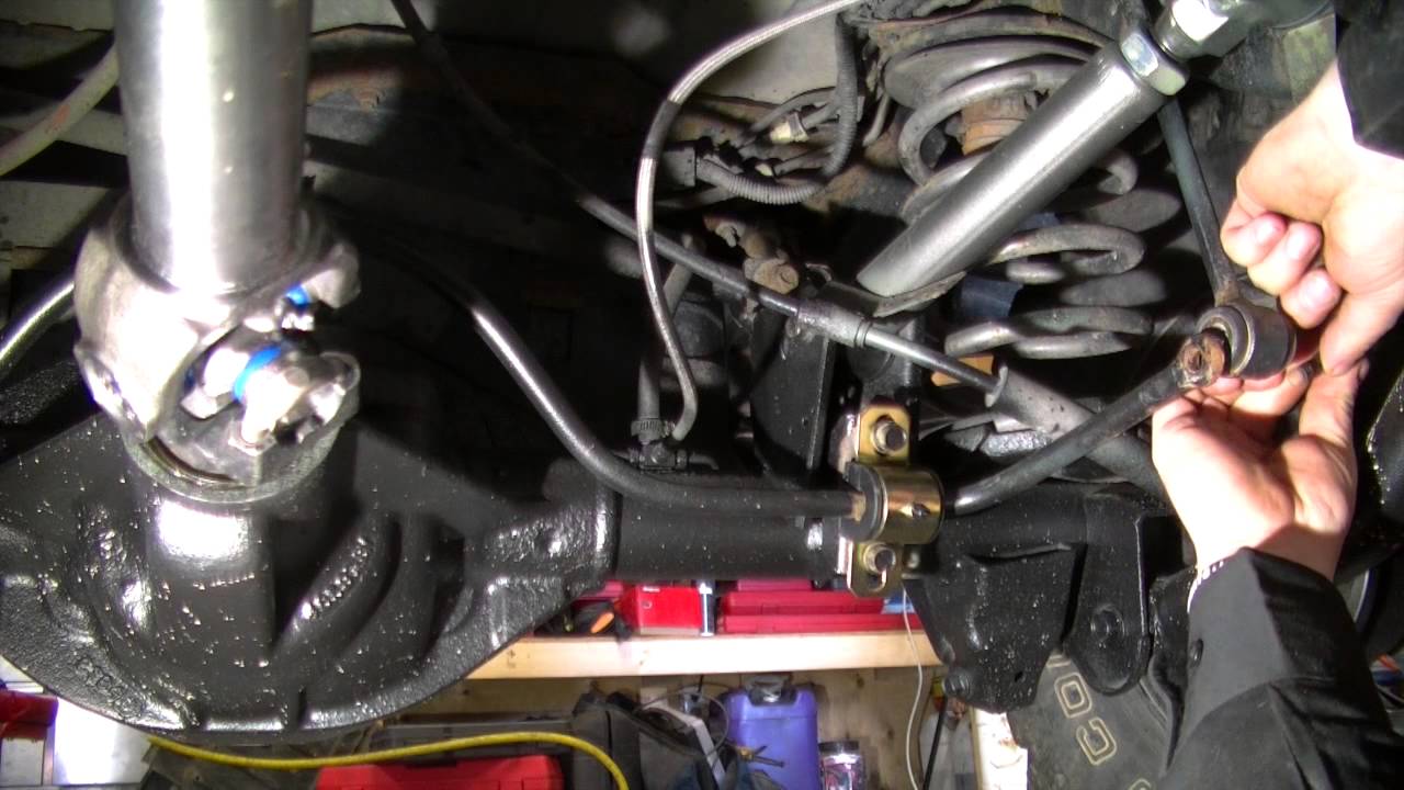 Jeep TJ Rear Sway Bar bushing Replacement DIY - YouTube