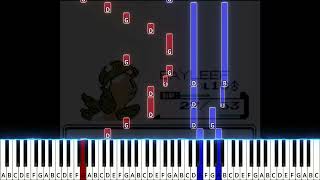TPR - Wild Pokémon Battle (Johto) (from A Stroll Through Johto) - 03 - Pokémon GSC/HGSS Note Chart
