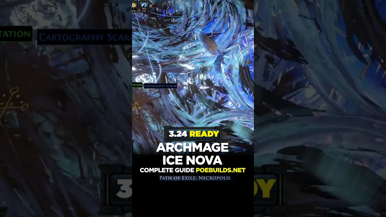[POE 3.24] ARCHMAGE ICE NOVA - Poe Builds #shorts #pathofexile #poebuilds #poe
