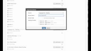 Copy entire course in Schoology