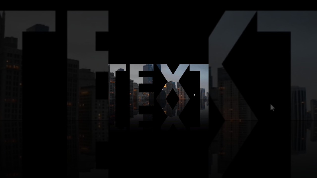 Mastering the Video in Text Reflection Effect in Adobe Premiere Pro 