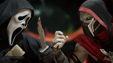 Mortal Kombat 1 - Ghostface vs Ermac | All Intro/Interaction Dialogues