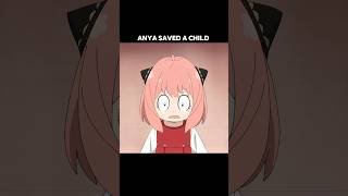 anya saved a child ☠️🔥#spyxfamily #anya #animeedit
