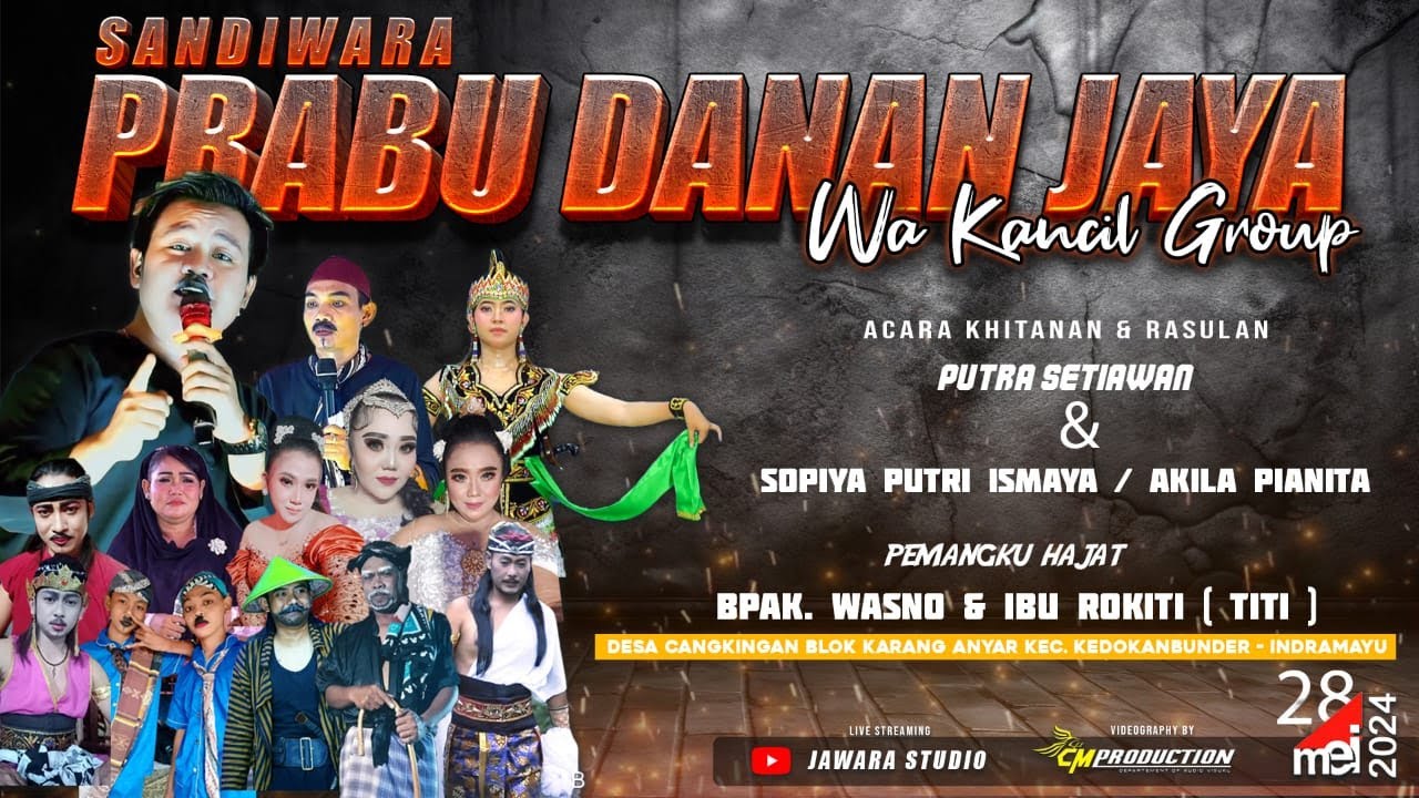LIVE MALAM SANDIWARA PRABU DANAN JAYA 