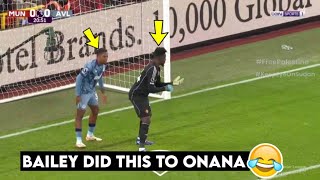 Fans React to Leon Bailey’s Brilliant Distracting Onana Causing the First Goal😱