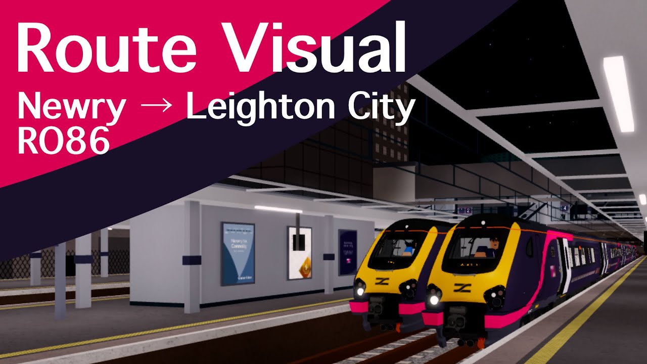 SCR Route Visual - RO86 Newry to Leighton City - V2.3