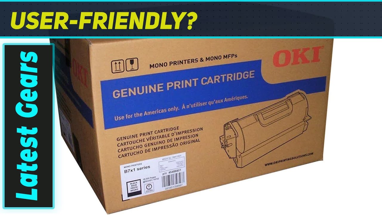 Тонер OKI 45488801: B721 B731 — высочайшее качество печати