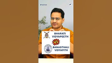 💥BCA Best College? Bharati Vidyapeeth vs Banasthali Vidyapith🤩 #shorts #bca #bcacolleges #viral #yt