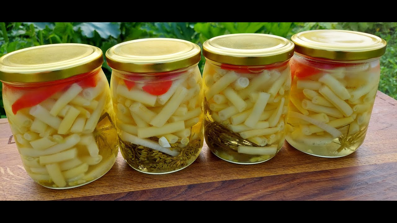 Fasolka szparagowa gotowa w 30 min na zimę z przepisu mojej siostry SPRAWDZONY 100%