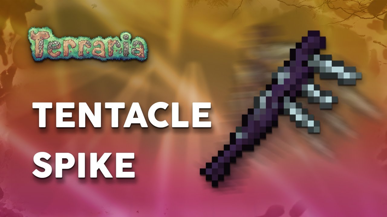 How powerful is the TENTACLE SPIKE in Terraria 1.4.3? YouTube