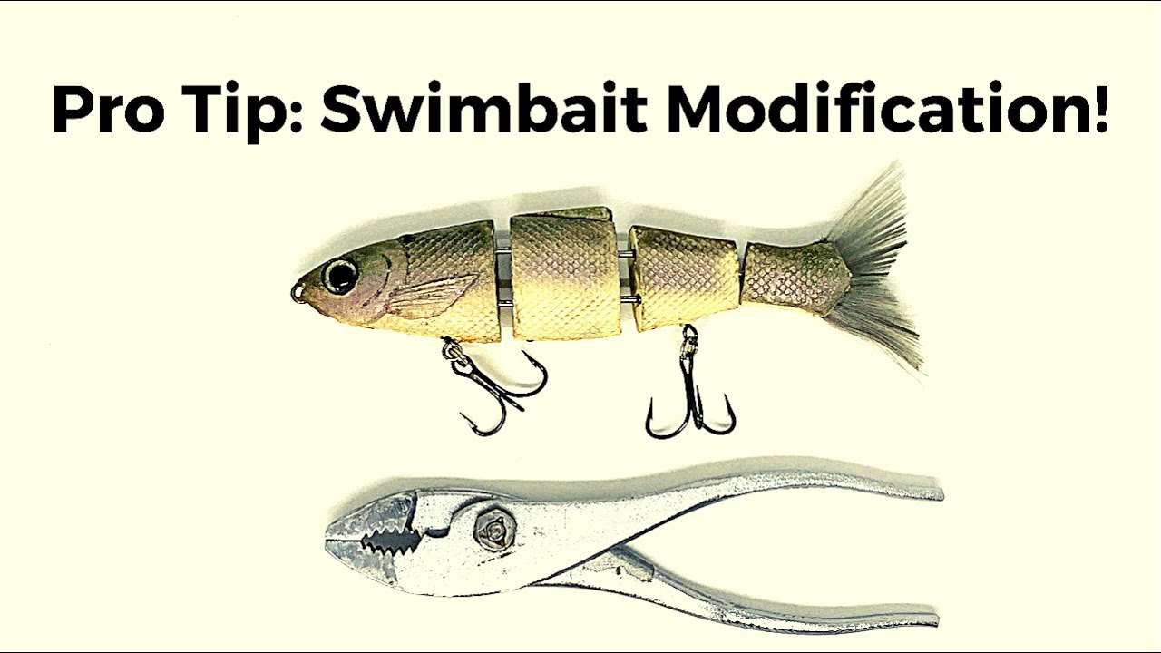 Pro Tip: Swimbait Modification