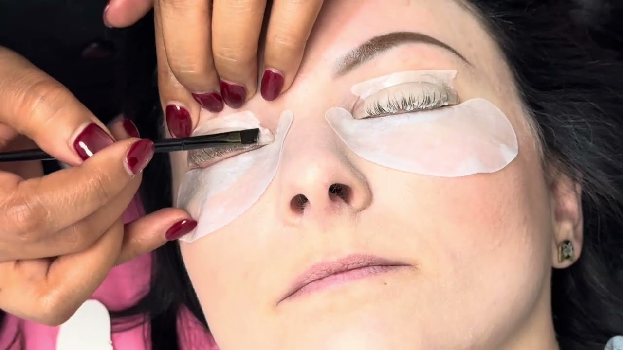 Lash lift full process 