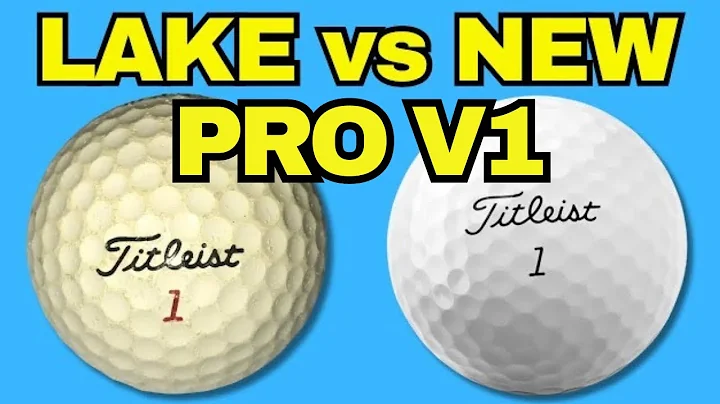 CUTTING OPEN PRO V1 LAKE BALL vs NEW GOLF BALL…