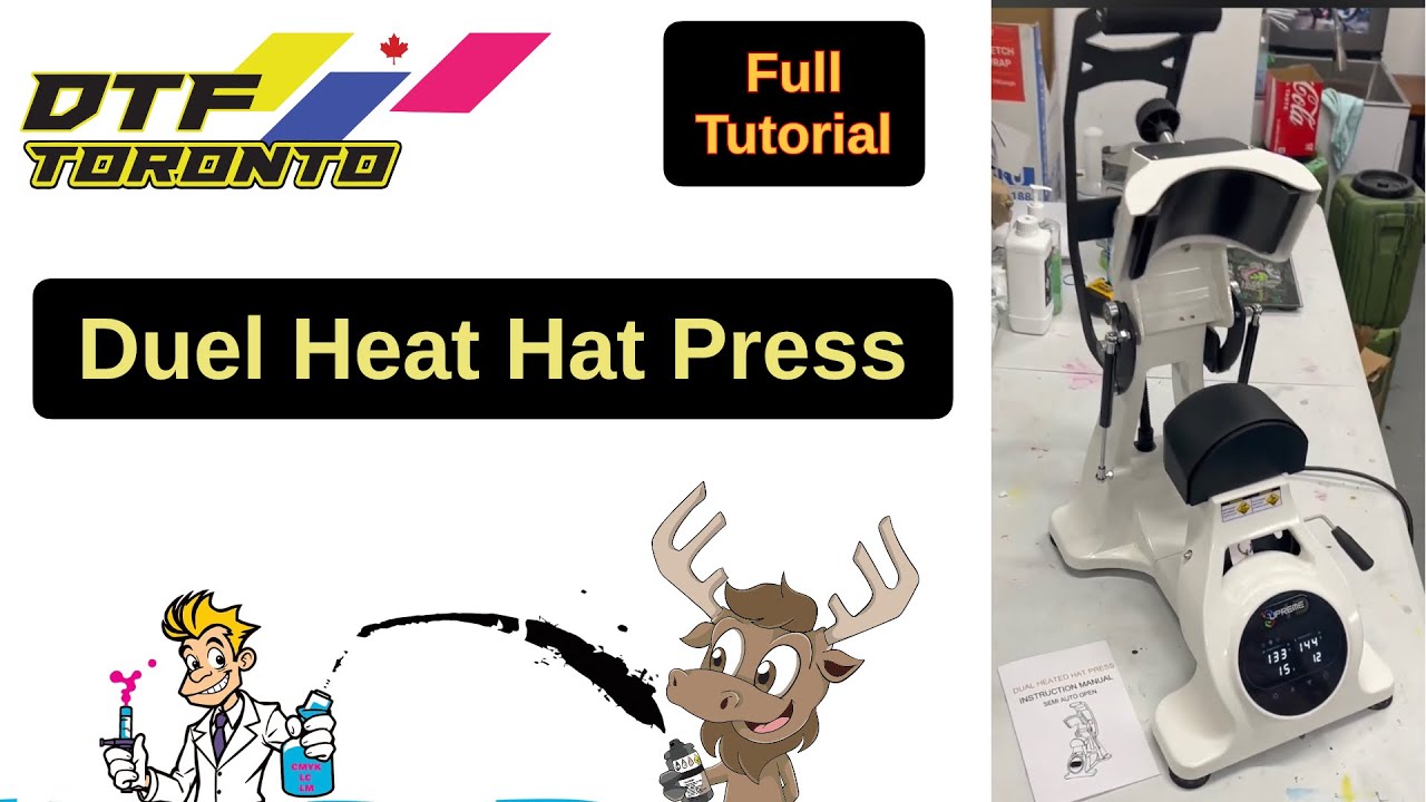Dual Heated Hat Press (Full Tutorial) - YouTube