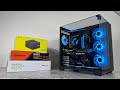 7 minutes of BUILDING a GAMING PC | FULL RGB POV PC BUILD | Ryzen 7 7800X3D + RTX 5070Ti PNY