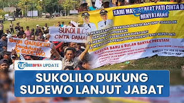 Sudewo Kini Punya Massa Pendukung dari Sukolilo Pati, Dukung Sampai Akhir Jabatan: Maafkanlah