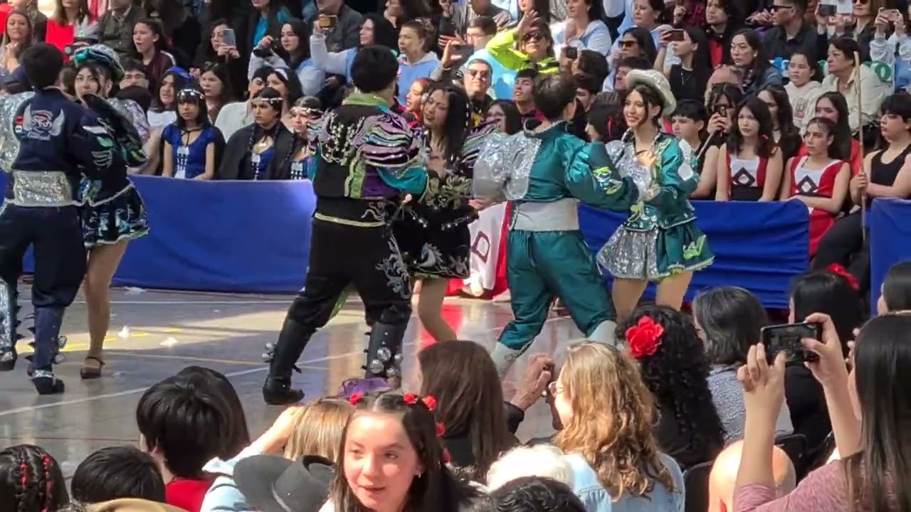 Baile Fiestas Patrias 2024 - Colegio Santa Maria de la Cordillera - 4tos Medios