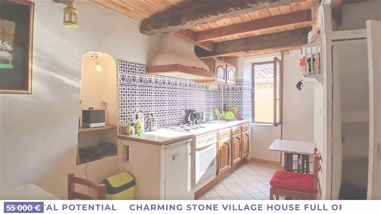 Charming Stone Village House Full Of Character, With Good...  55 000€ (18647-PR55000E)