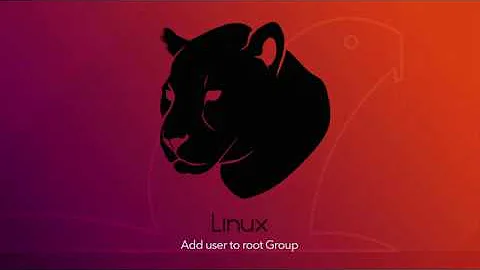 Linux:  Add User To Root Group