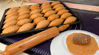5 Mi̇lyon İzlenen İçli̇ Köfte Tari̇fi̇m 🅾️ Merdane Ve Tabak İle İçli̇ Köfte