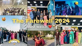 College Farewell 2024 🕺| Best Vlog of  Chandigarh University 😍✨