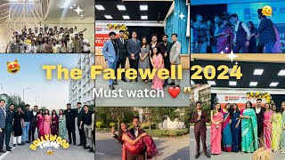 College Farewell 2024 πΊ| Best Vlog of Chandigarh University πβ¨