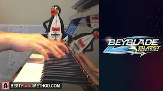 Video thumbnail of "Beyblade Burst Evolution Opening Theme  (Piano Cover by Amosdoll)"