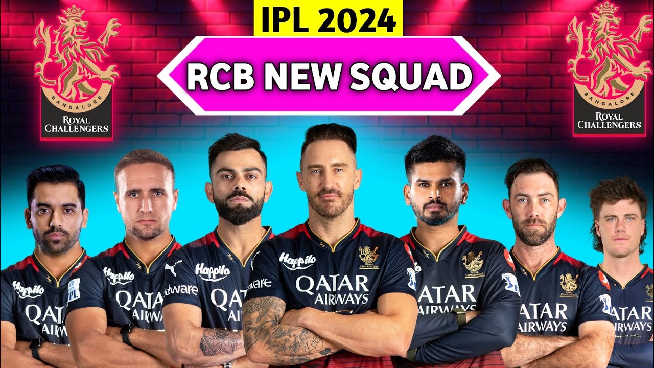 IPL 2024 Royal Challengers Bangalore Full Squad RCB Full Squad 2024