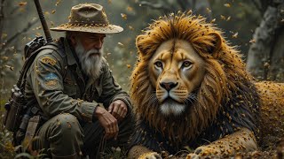 Crying Lion Surrounded By Bees—What This Man Did Will Shock You.