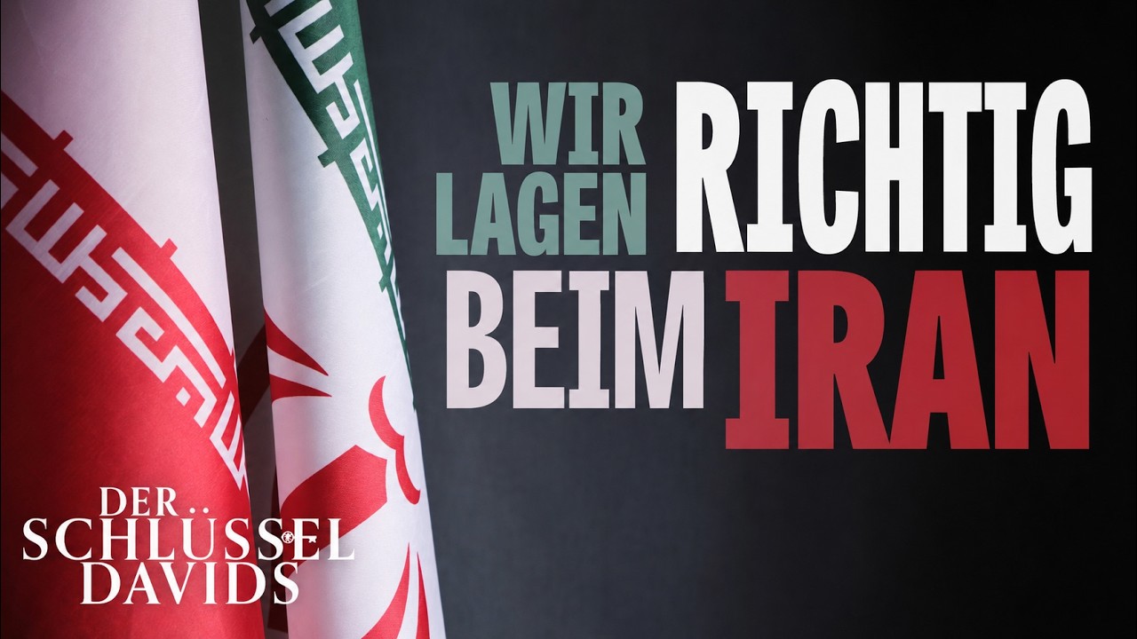 Wir hatten Recht, was den Iran betrifft 
