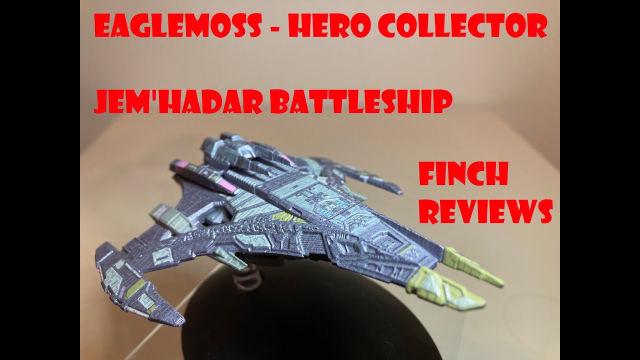 Eaglemoss Star Trek – Nave Jem'Hadar (Battleship) – Replica In Pressofuso