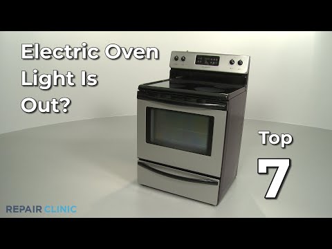 Electric Oven Light Is Out? Electric Oven Troubleshooting