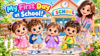 Information The Cutest First Day at School! 🎒💖 | Funny Kids Story News