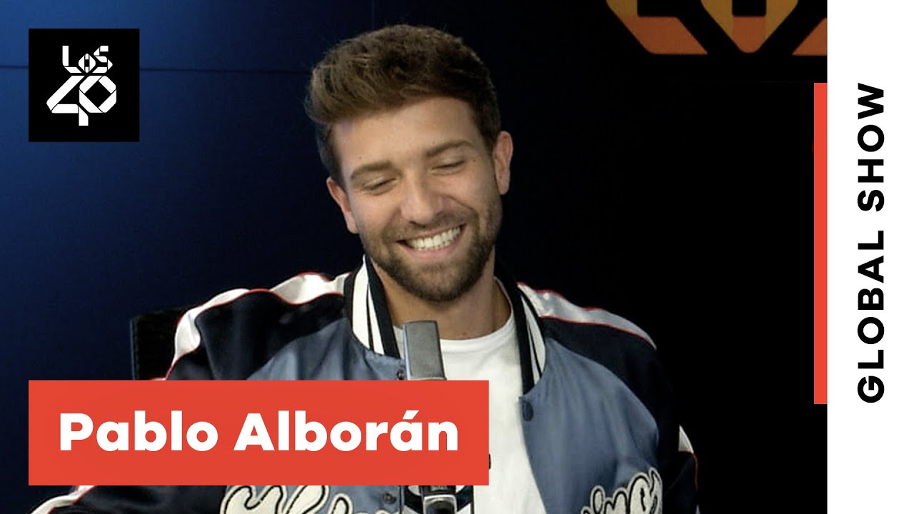 Pablo Alborán imita a María Becerra y habla sobre Ana Mena en LOS40 Global Show | LOS40
