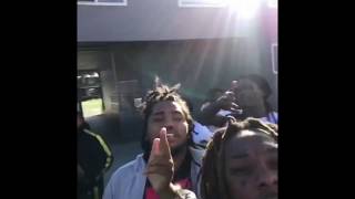 Lavish D Shoots a Video in East Oakland with The 30 Gang [BayAreaCompass]