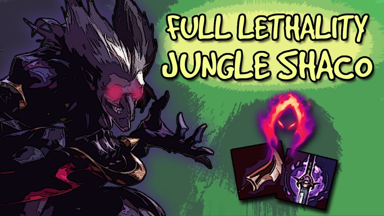 MVP!!! FULL LETHALITY DARK HARVEST SHACO JUNGLE S8 - ONE HIT THEM! [League of Legends]