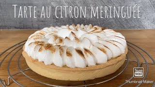 Tarte au citron meringuée, un délice ; )