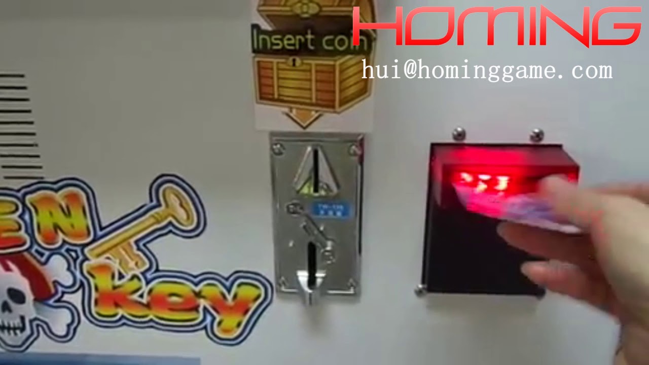 Key Master Game Machine  - Bill Acceptor Accepting Kyrgyzstan Currency（hui@hominggame.com）