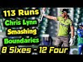 Chris Lynn Smashing Boundaries For Lahore | Multan Sultans vs Lahore Qalandars | Match 29 | PSL 5