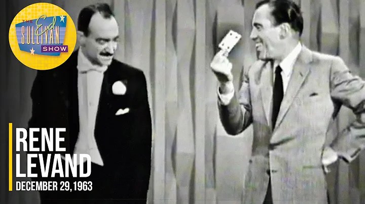 Rene Levand "One Handed Card Magic Act" on The Ed ...