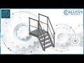 Металлоконструкции в Компас 3D Лестница в Компас 3D