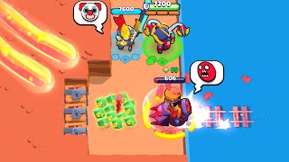 99 POWERS CHUCK vs 1001% LUCKY MECHA TEAM 🤡 Brawl Stars 2023 Funny Moments \& Fails ep.1236