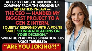 CEO Gave My Project To A Gen Z Intern—My Resignation Nearly Destroyed The Company