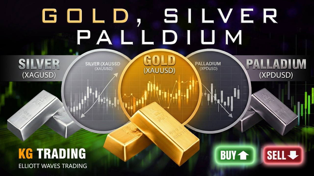 GOLD, SILVER & PALLADIUM | INTRADAY PRICE ANALYSIS: NEWS VOLATILITY, WHAT IS NEXT?!