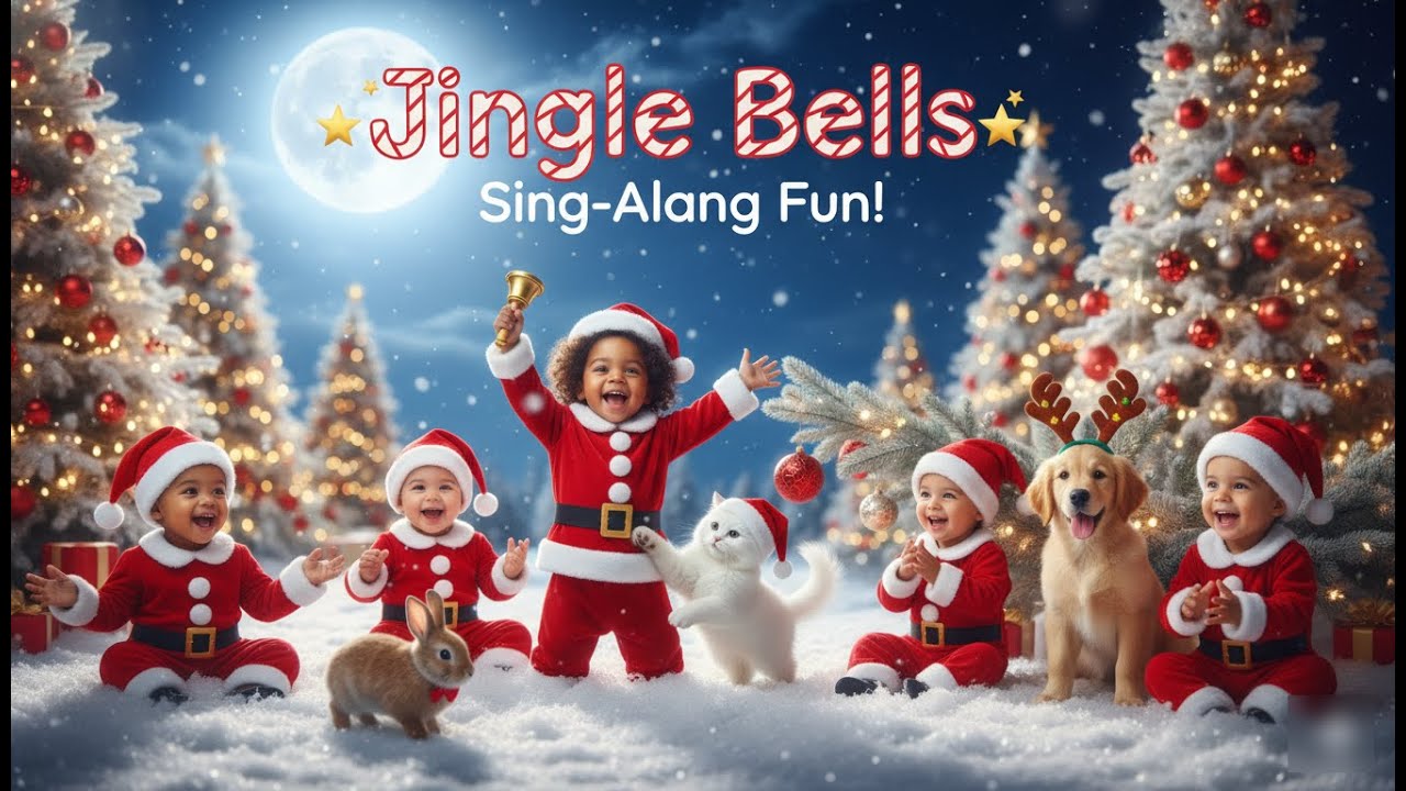 🎄 Jingle Bells Song - Baby Dance & Holiday Fun 2025 🎅 Christmas Kids ...