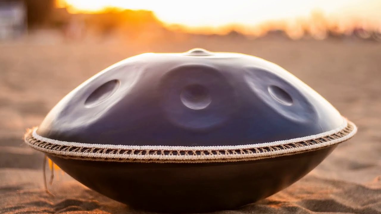HANDPAN CENIT en escala D Kurd 9 notas en acero nitrurado