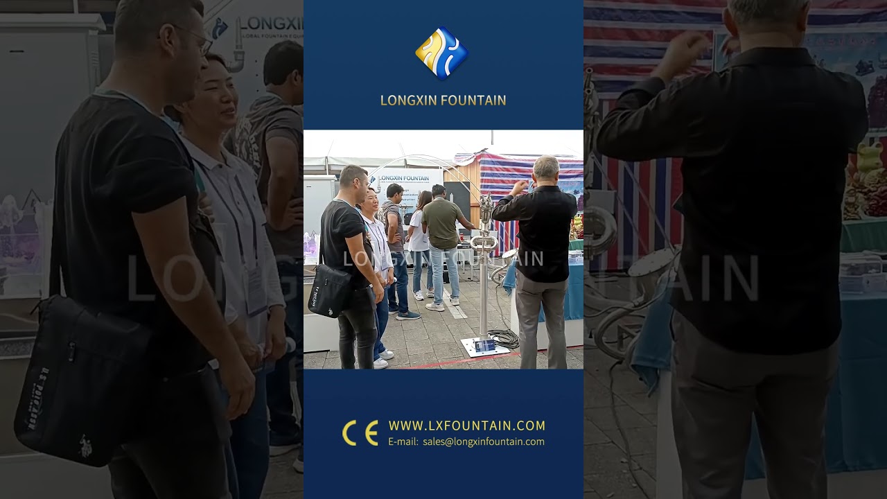 Warmly celebrate Longxin Fountain participate in The 134th Autumn Canton Fair 